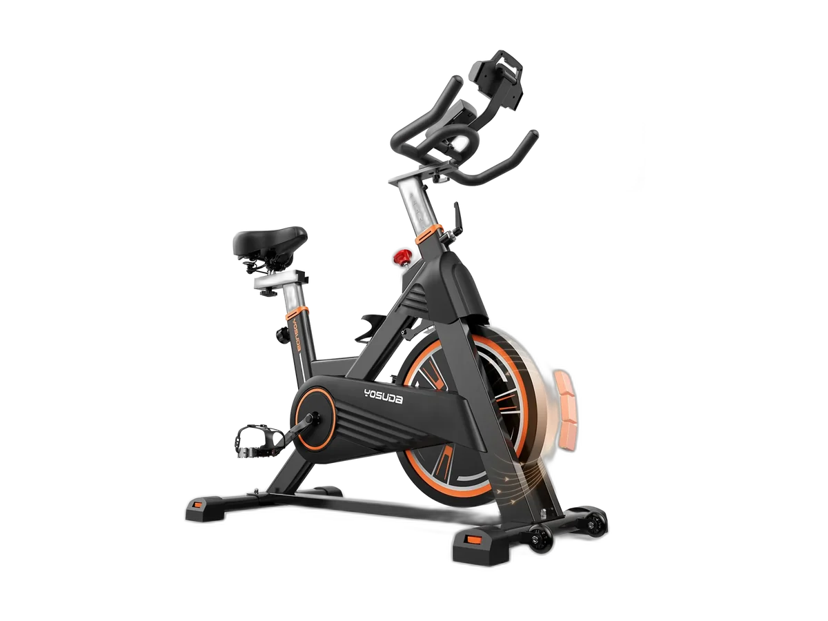 FED Fitness YOSUDA EB2 Fully-Adjustable Indoor Cycling Bike with 350 LBS Capacity product image