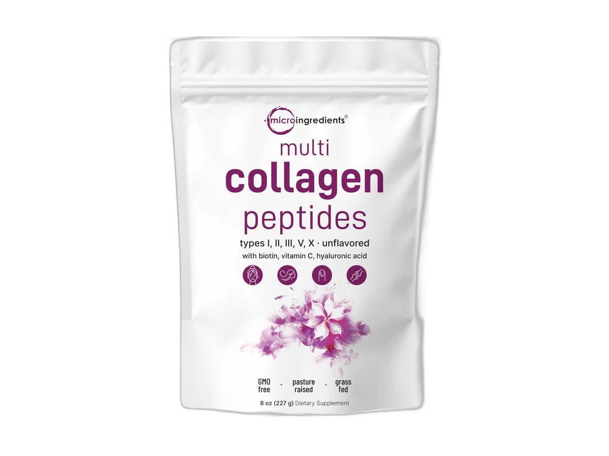 Micro Ingredients Multi Collagen Peptides Powder bag