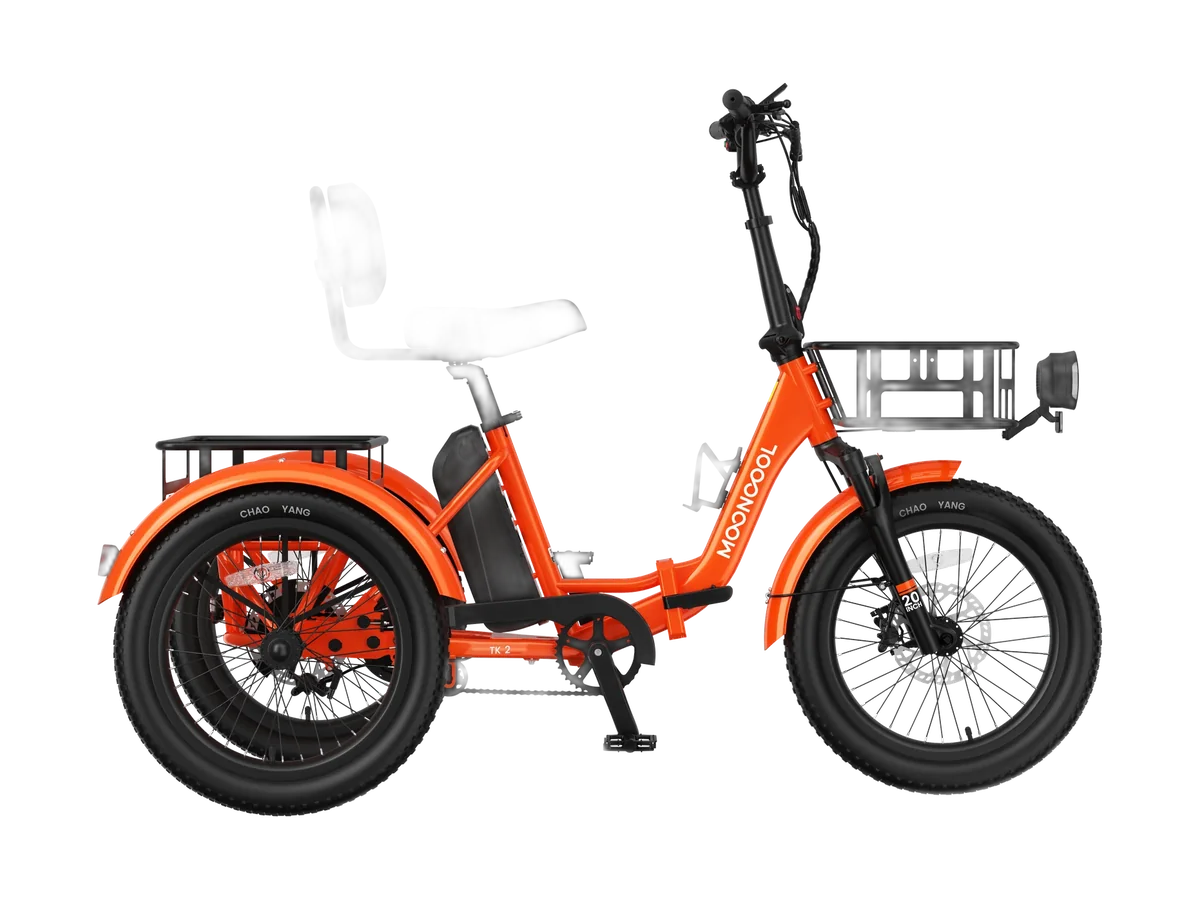 Mooncool TK2 folding electric trike.