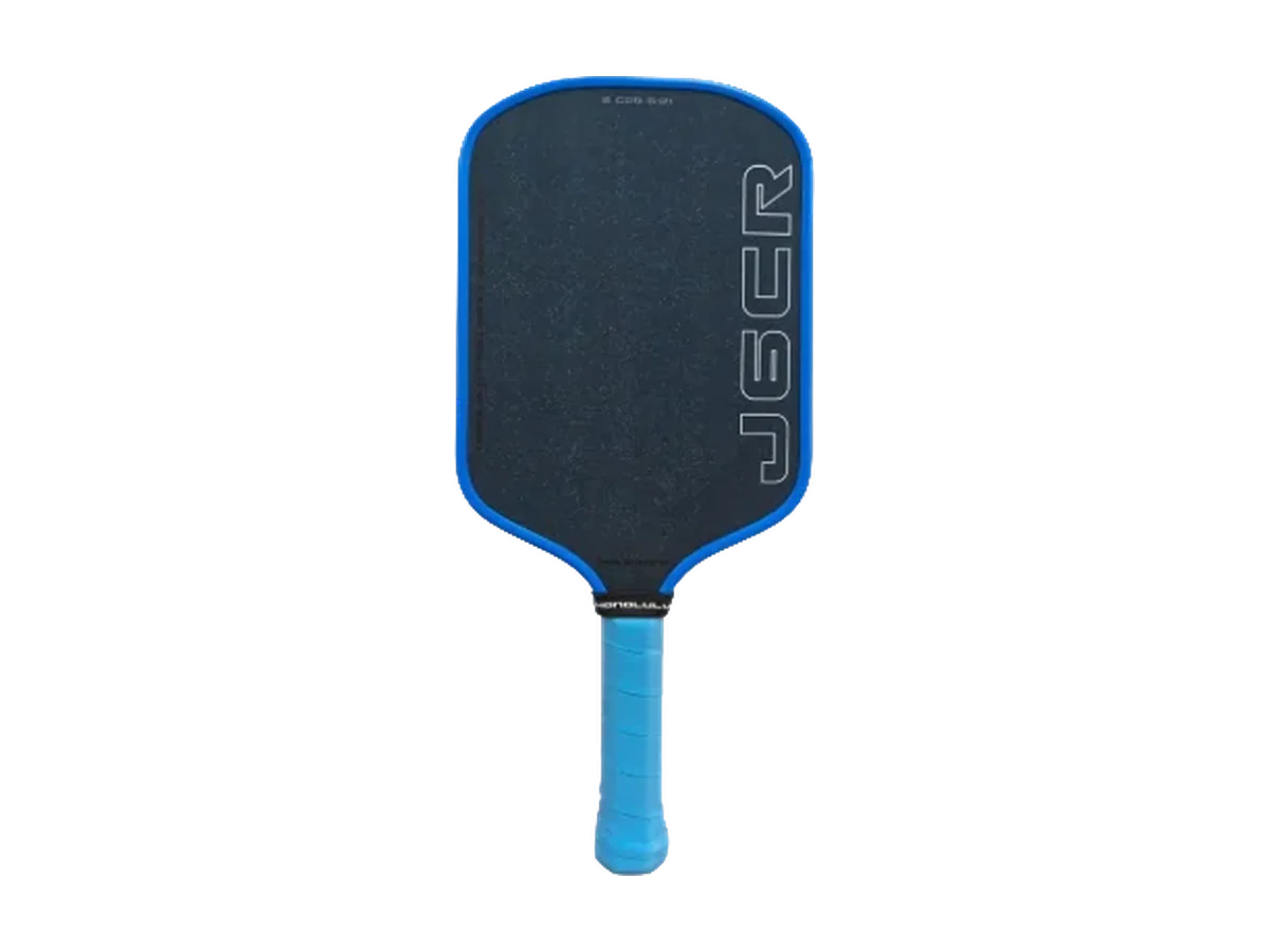 Honolulu J6CR Crystal Blue Endurance Surface pickleball paddle