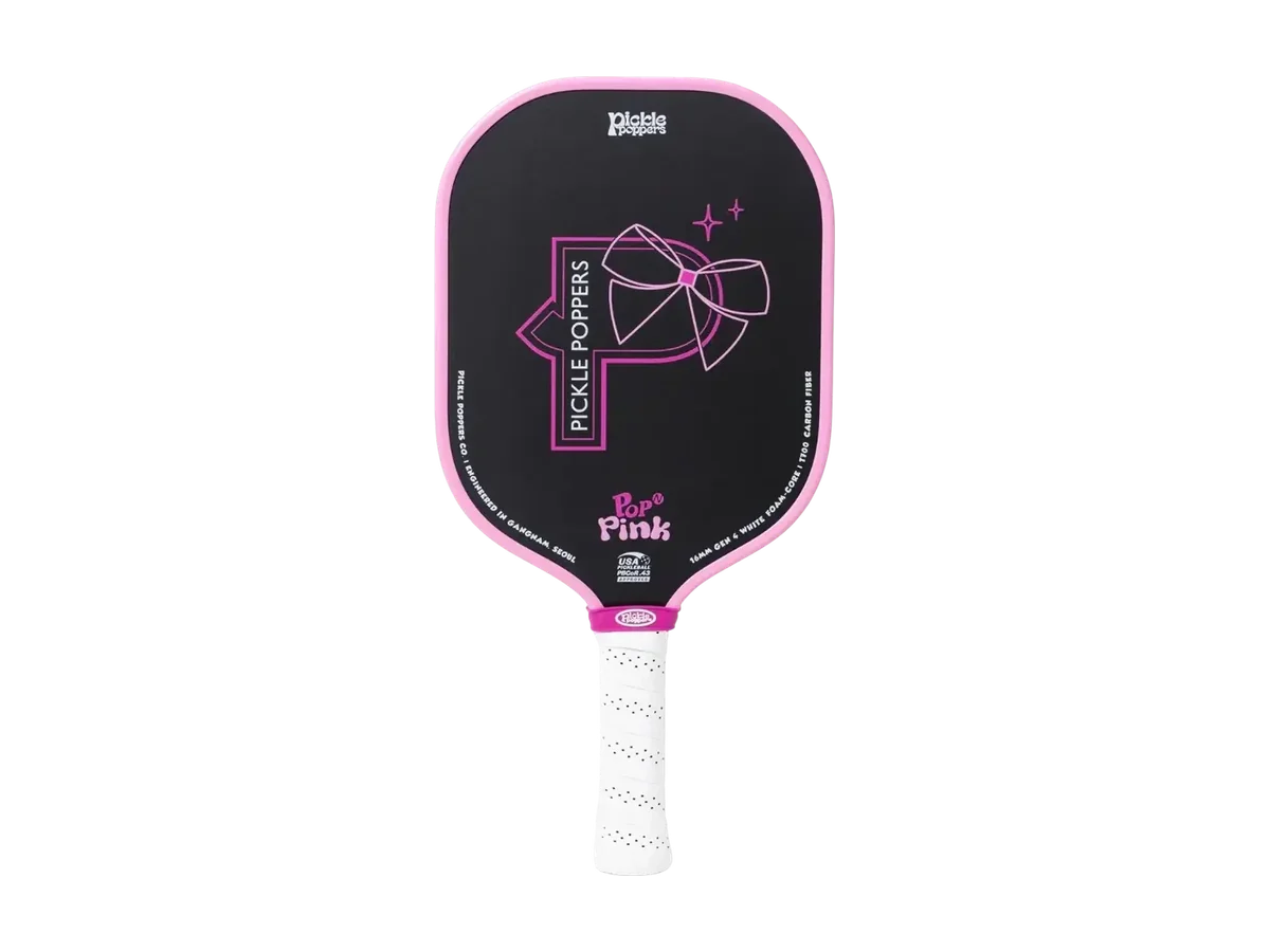 Pickle Poppers POP N Pink pickleball paddle