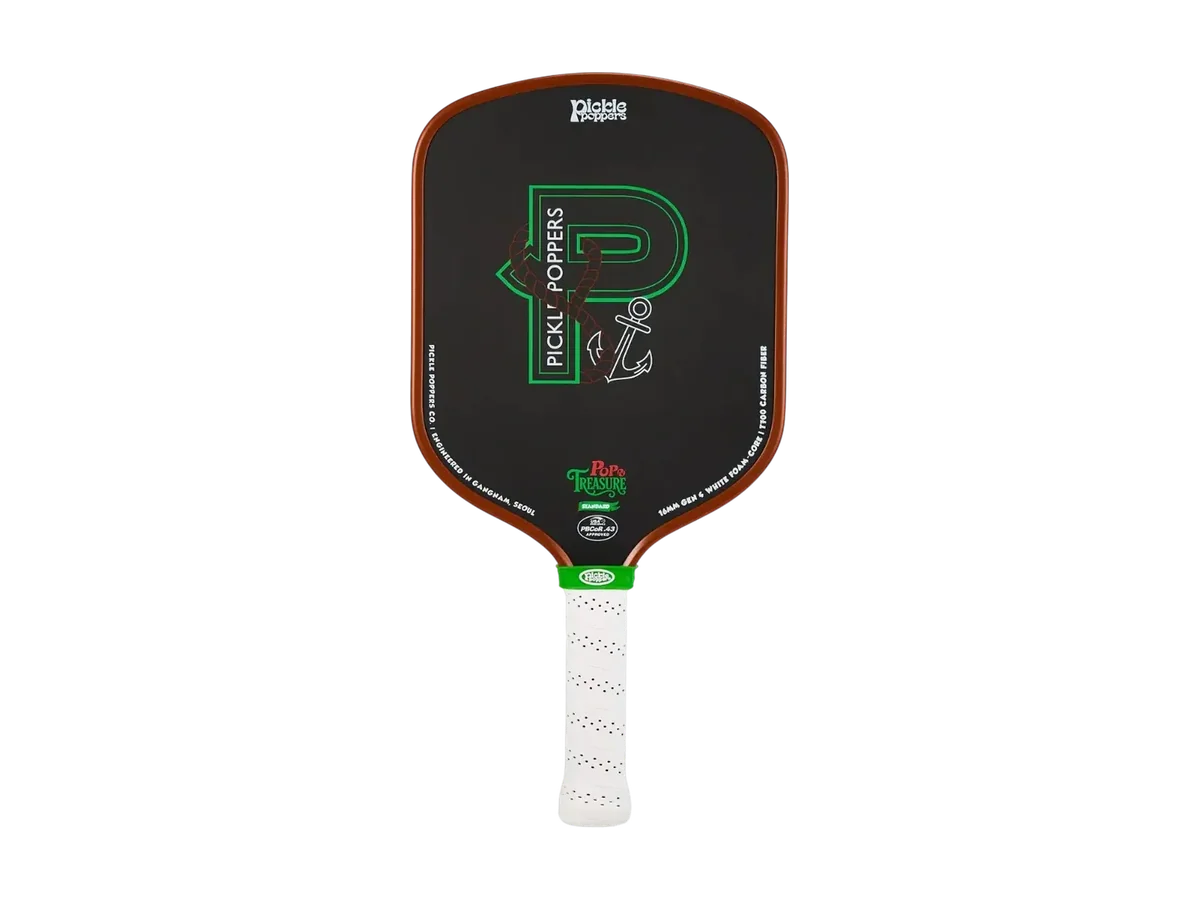 Pickle Poppers POP N Treasure Widebody pickleball paddle