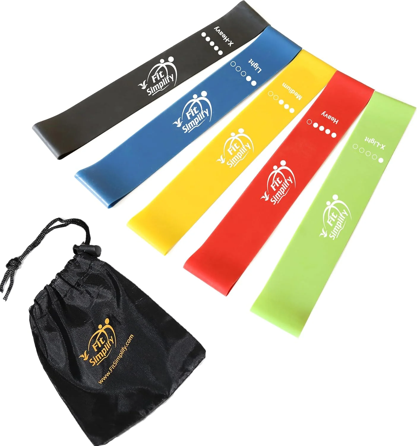 Fit Simplify five-piece resistance loop band set