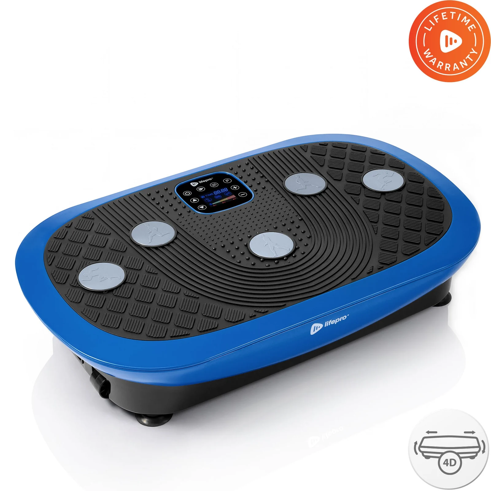 Lifepro Rumblex Plus vibration plate in the manufacturer's original white-background studio composition
