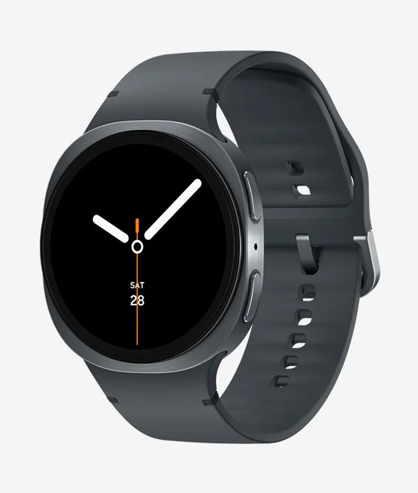 Samsung Galaxy Watch 8 graphite 40mm Bluetooth smartwatch