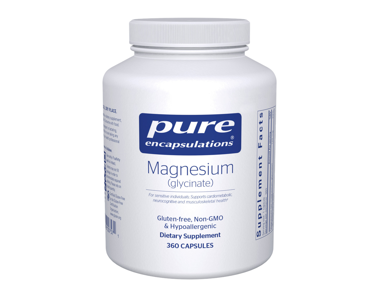 Pure Encapsulations Magnesium Glycinate bottle product image