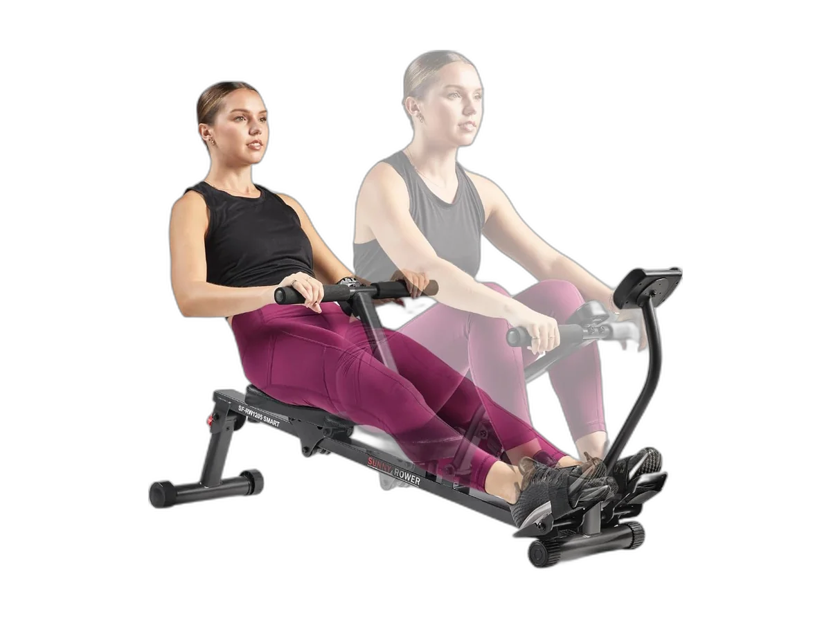 Sunny Health & Fitness Compact Hydraulic Rower product image